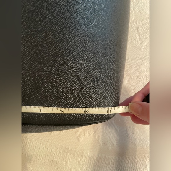 Coach X Grain Zip Top Tote Denim Blue NWOT Bag - Picture 7 of 13